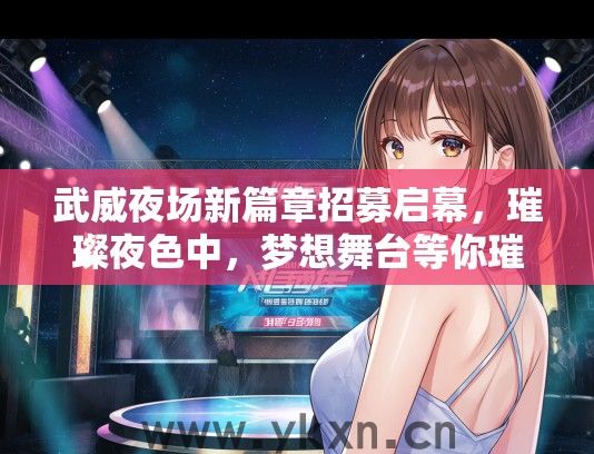 武威夜场新篇章招募启幕，璀璨夜色中，梦想舞台等你璀璨绽放